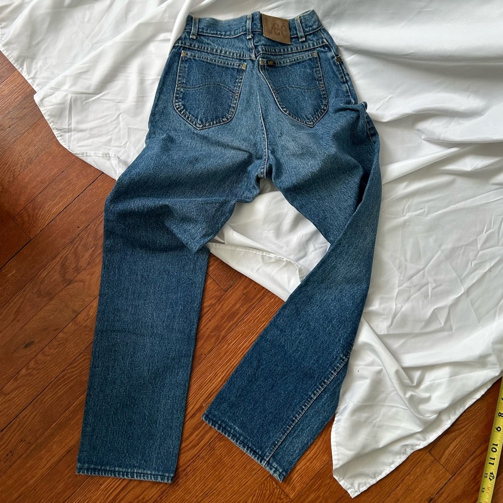 Vintage Lee jeans High waisted Straight Leg Denim